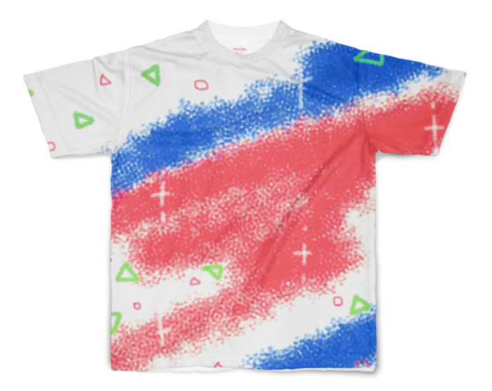 ロゼ隊マナチャージTシャツ フルグラフィックTシャツ - S - 両面印刷の公式画像
