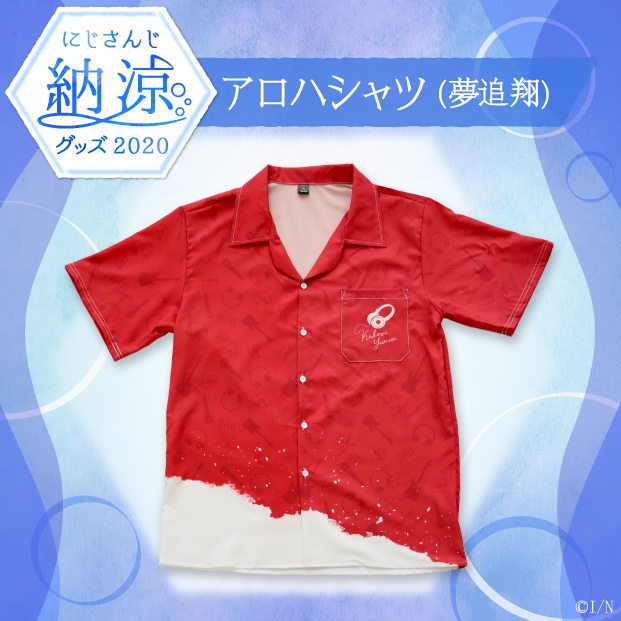 【にじさんじ納涼グッズ2020】アロハシャツ 【アロハシャツ】奈羅花の公式画像