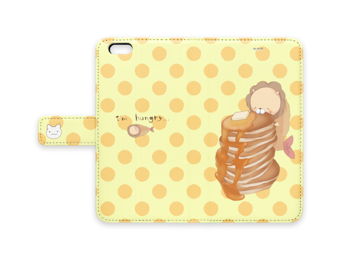 えびふらいおん手帳型ケース（iPhone） 夏色まつり 手帳型iPhoneケース - iPhone 6 Plus / 6s Plus - ストラップ穴 なしの公式画像