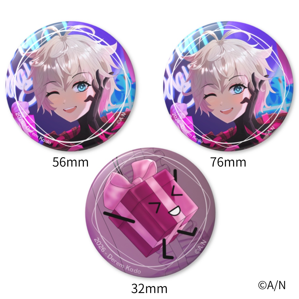 Derem Kado Can Badgeの商品画像