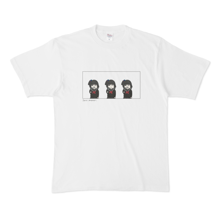 雨森小夜 オリジナルTシャツ(白) Tシャツ(A) - XL - 白の公式画像