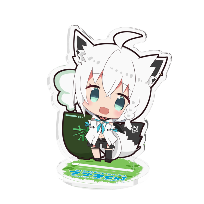 白上フブキほっと一息　アクリルスタンド　白上フブキの公式画像