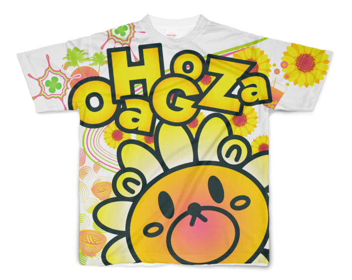 本間ひまわり オリジナル フルグラフィックTシャツの商品画像
