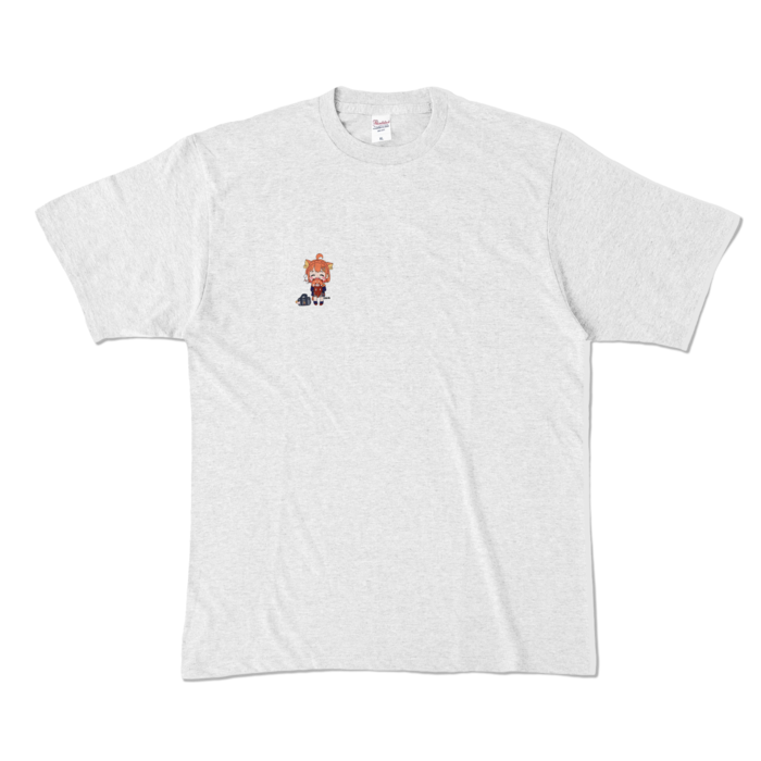 ぷTシャツB -アッシュ -XL