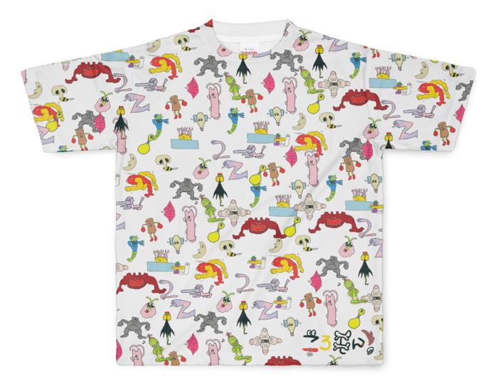 フルグラフィックTシャツ - L - 両面印刷