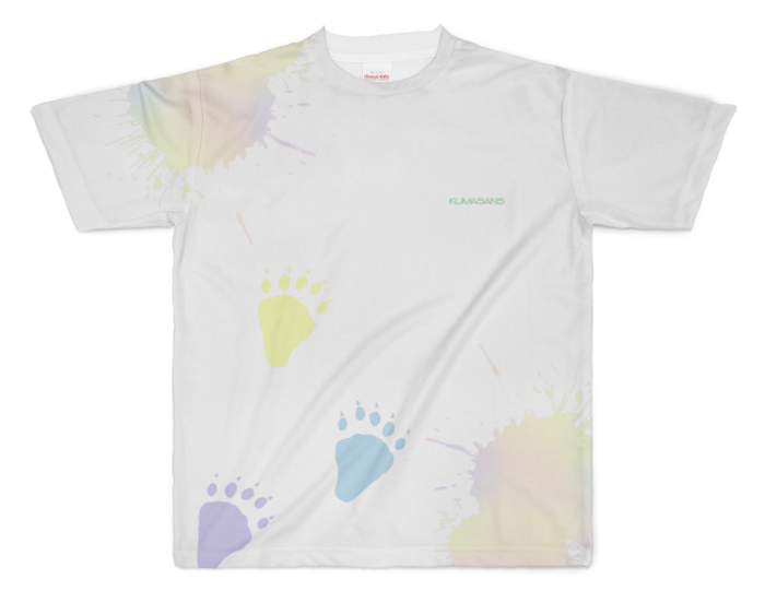 森中花咲 オリジナルフルグラフィックTシャツ フルグラフィックTシャツ - XL -(白)の公式画像