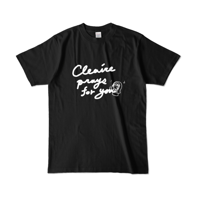 シスター・クレア Tシャツ(黒) カラーTシャツ - L - ブラック (濃色)