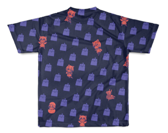 ロボットだから真冬に半袖でも寒くないもんフルグラフィックTシャツ フルグラフィックTシャツ - S - 両面印刷の商品画像