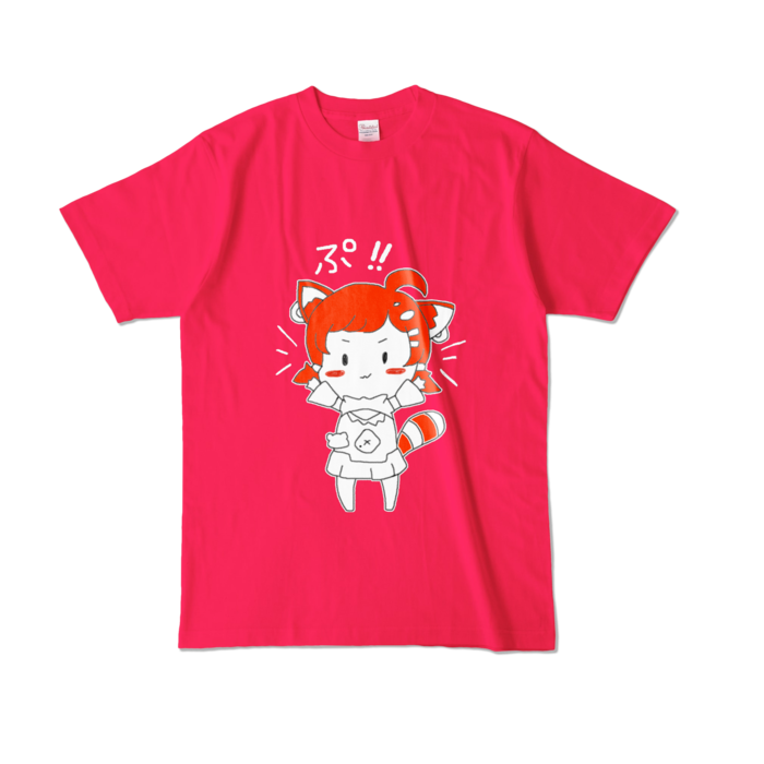 ラトナ・プティ　オリジナルTシャツ カラーTシャツ - L - ホットピンク