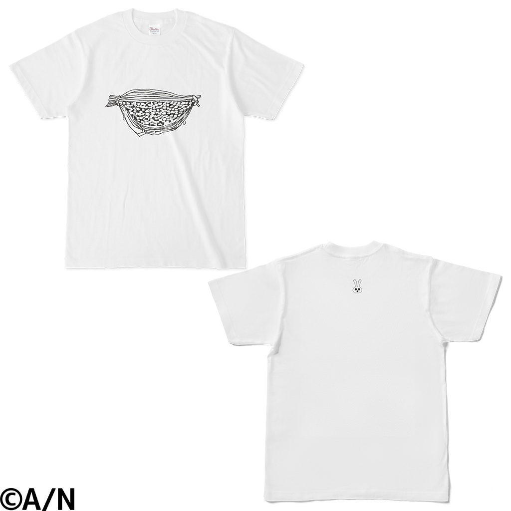 月ノ美兎 納豆白Tシャツの商品画像