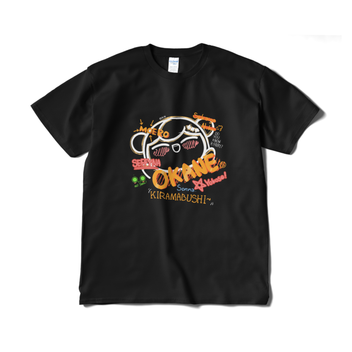 セフィナ オリジナルTシャツ らくがきメカフィナ - ブラック -XLの公式画像
