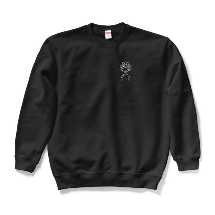 くろわりスウェット - L - ブラック