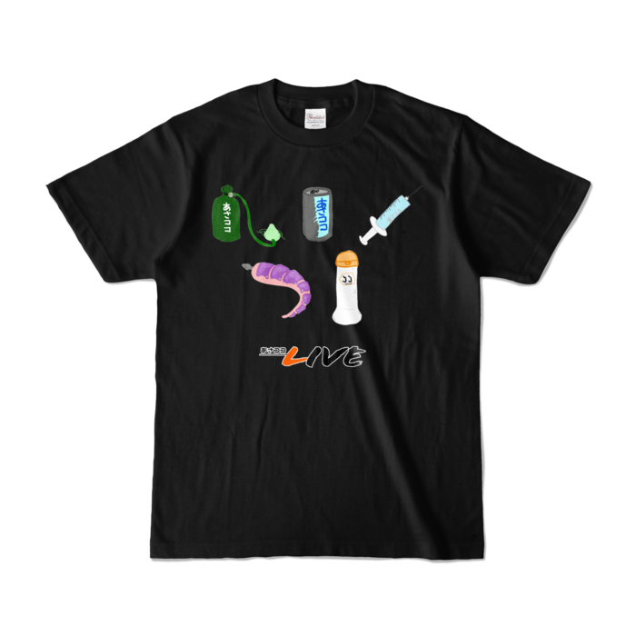 カラーTシャツ - S - ブラック (濃色)