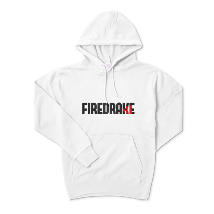 ドーラ　FIREDRAKEぱーかー(白) パーカー - S - ホワイト