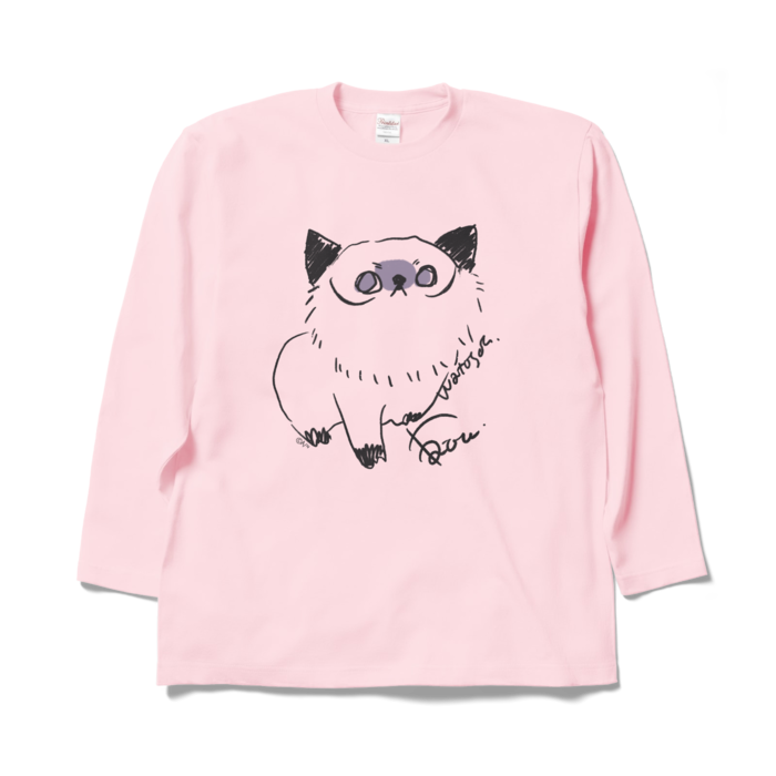 ワトソンロングスリーブTシャツ ライトピンク - XL