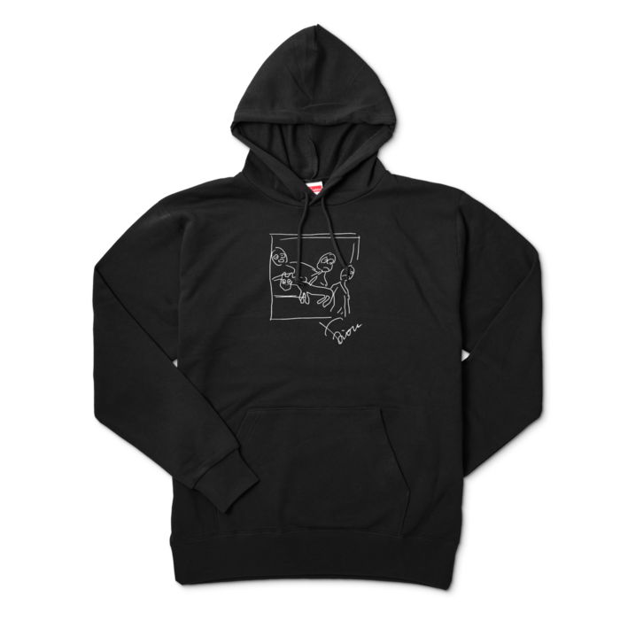 鷹宮リオン ゲ◯ニカパーカー ゲ◯ニカパーカー - XL - ブラックの公式画像