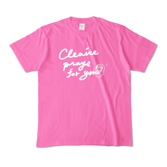 シスター・クレア Tシャツ(ピンク) カラーTシャツ - M - ピンク (濃色)