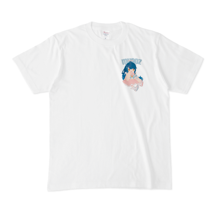 天宮こころ の胸ぷりTシャツ - M - ピンク-ポニーテールの公式画像