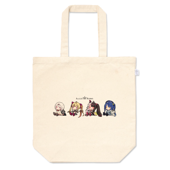Lilly Crown トートバッグ トートバッグ - M - プリント面積中
