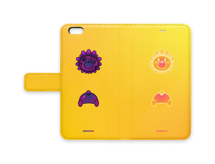 【限定色】手帳型iPhoneケース - iPhone 6 Plus / 6s Plus - ストラップ穴 なし