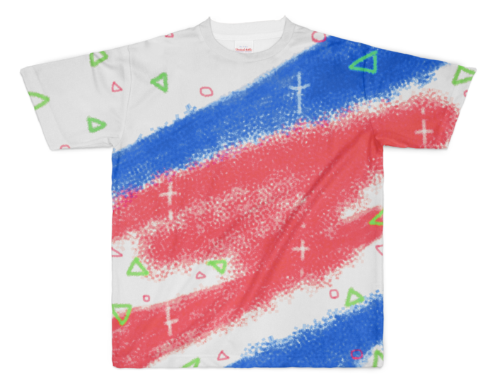 ロゼ隊マナチャージTシャツ フルグラフィックTシャツ - XL - 両面印刷の公式画像