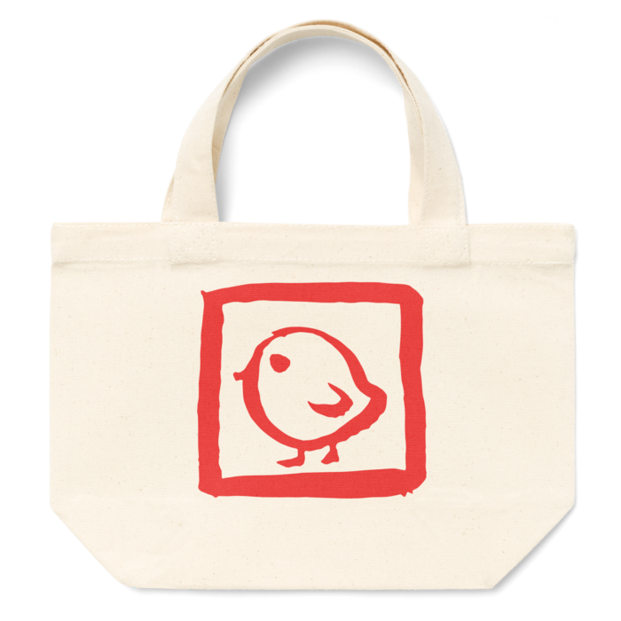 飛鳥ひな　ひよこトート トートバッグ - S - プリント面積小の公式画像