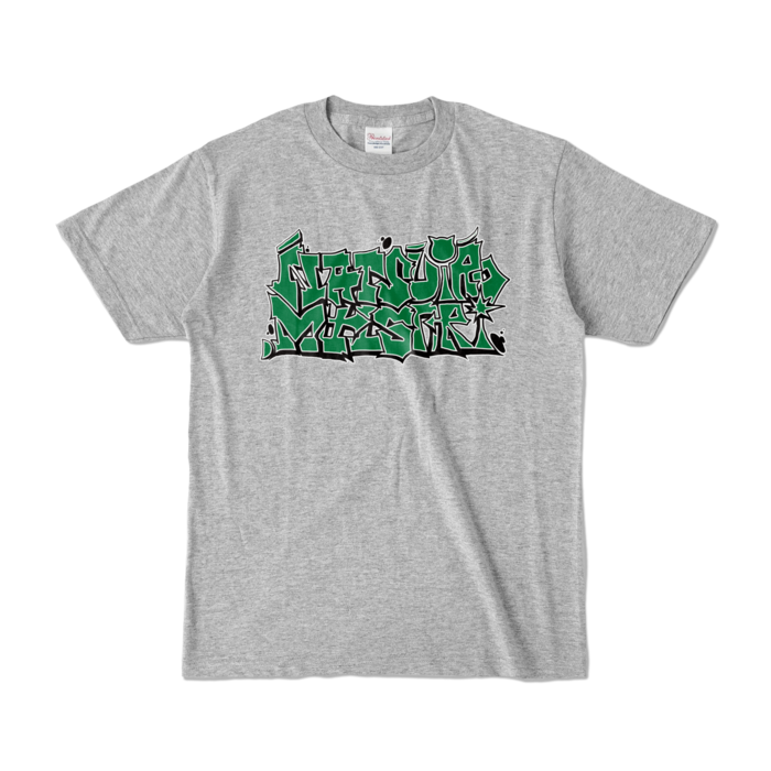 夏色まつり　誕生日記念Tシャツ　LOGO（グレー） カラーTシャツ - S - 杢グレー (濃色)の公式画像