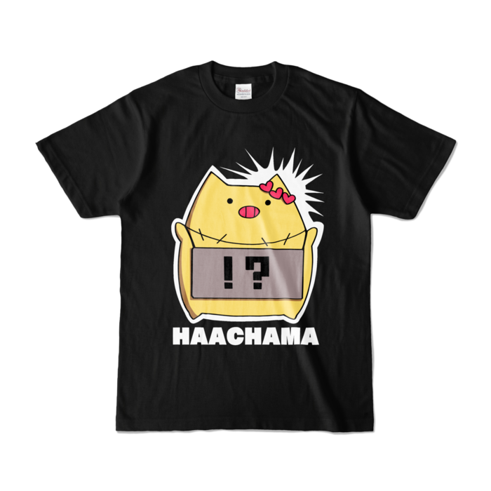 <新> 赤井はあと HAACHAMA Tシャツ『黒』の商品画像