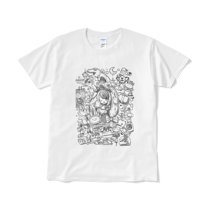Tシャツ - L - ホワイト