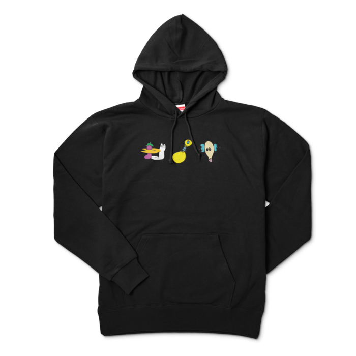 戌神ころね ころモン パーカー パーカー - XL - ブラックの公式画像
