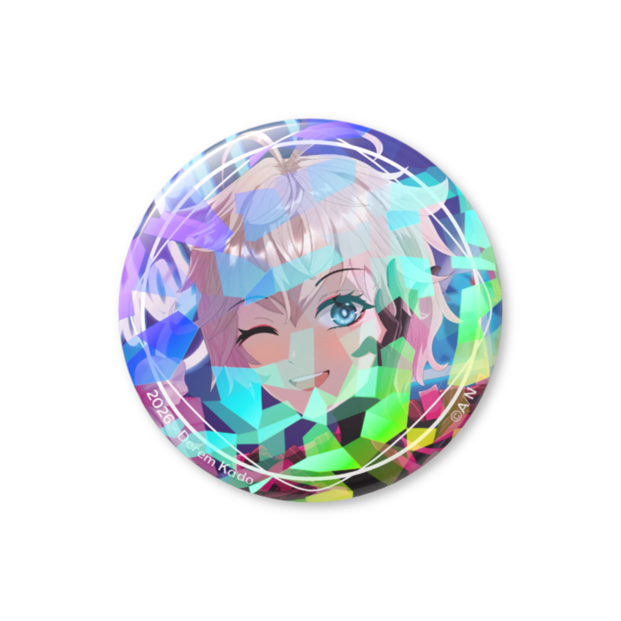The Mixsing Pieces Holographic Can Badge HBDeremの公式画像