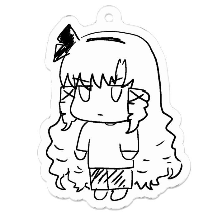 サロメちゃんアクキー サロメちゃん 透明の公式画像