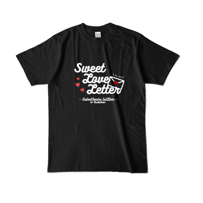 カラーTシャツ - L - ブラック