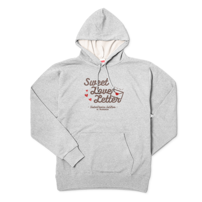 【ライブ風グッズ】シスター・クレア オリジナルパーカー(グレー) パーカー - XL - グレーの公式画像