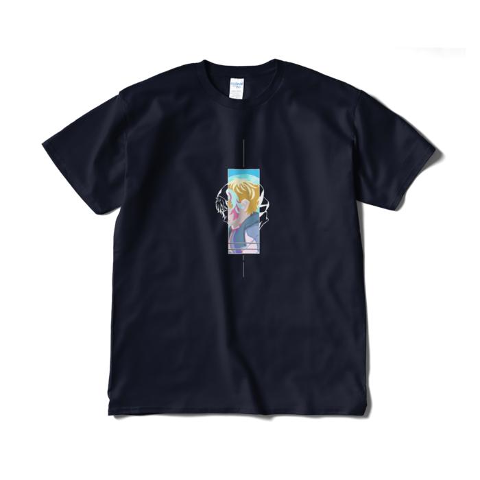 Rai Galilei's Original Instant T-shirt Design B "Bluemoon" - Navy - XLの公式画像