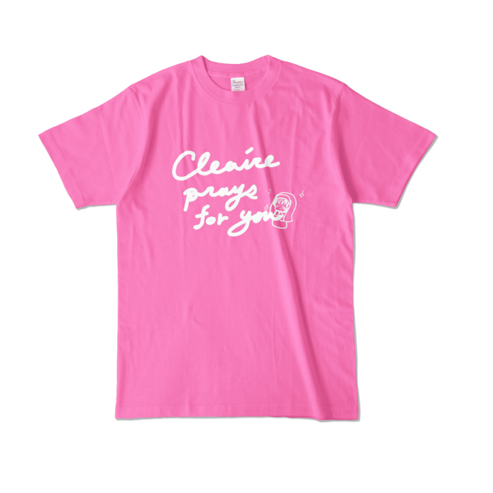 カラーTシャツ - L - ピンク (濃色)