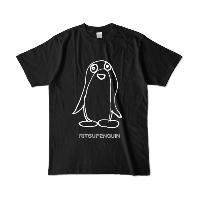 桜凛月 オリジナルTシャツ_黒 カラーTシャツ - L - ブラック (濃色)の公式画像