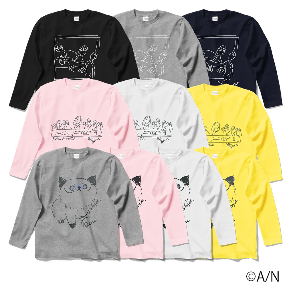 鷹宮リオン オリジナルロングスリーブTシャツの商品画像