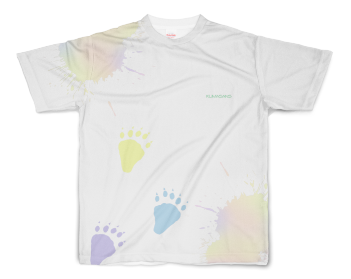 森中花咲 オリジナルフルグラフィックTシャツ フルグラフィックTシャツ - S -(白)の公式画像