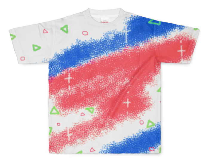 ロゼ隊マナチャージTシャツ フルグラフィックTシャツ - L - 両面印刷の公式画像