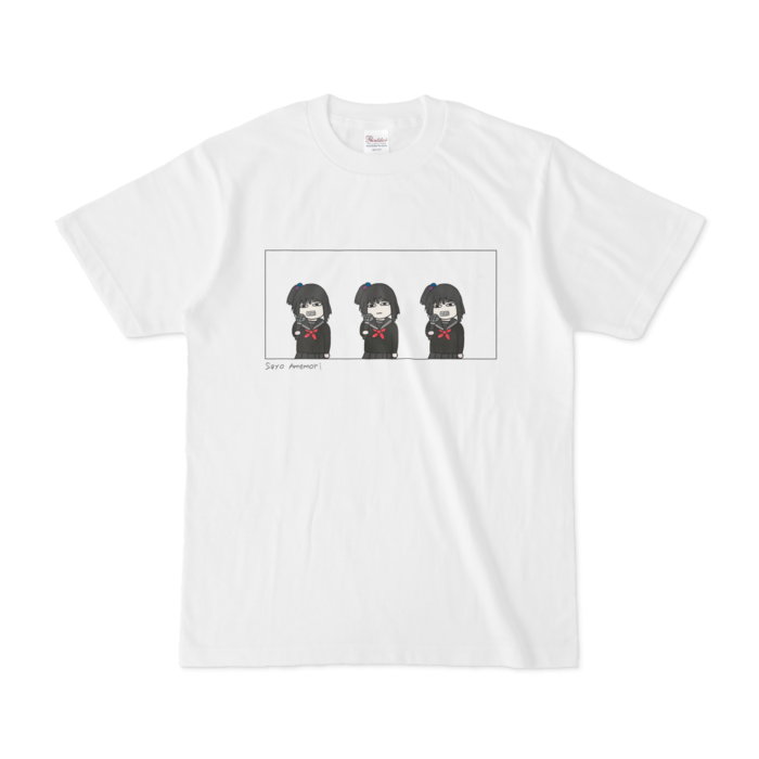 雨森小夜 オリジナルTシャツ(白) Tシャツ(A) - S - 白
