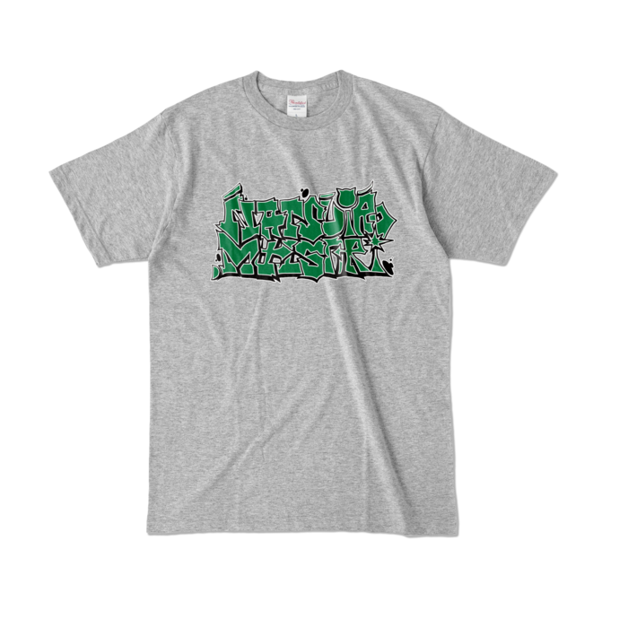 夏色まつり　誕生日記念Tシャツ　LOGO（グレー） カラーTシャツ - L - 杢グレー (濃色)の公式画像