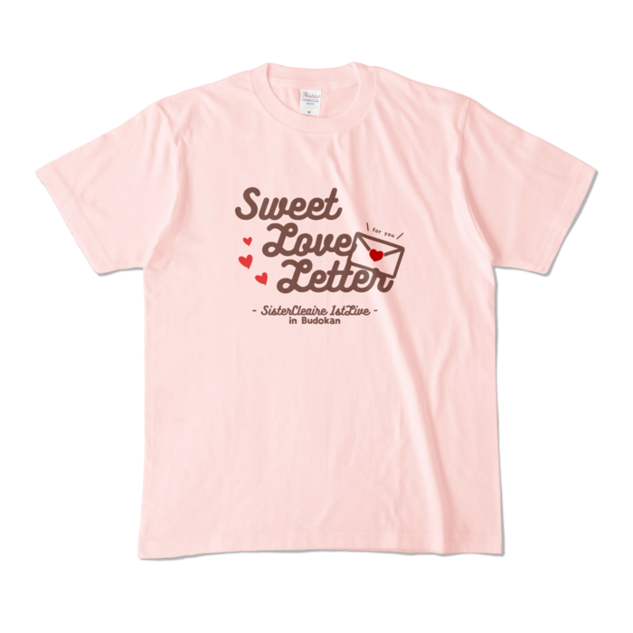 カラーTシャツ - M - ライトピンク