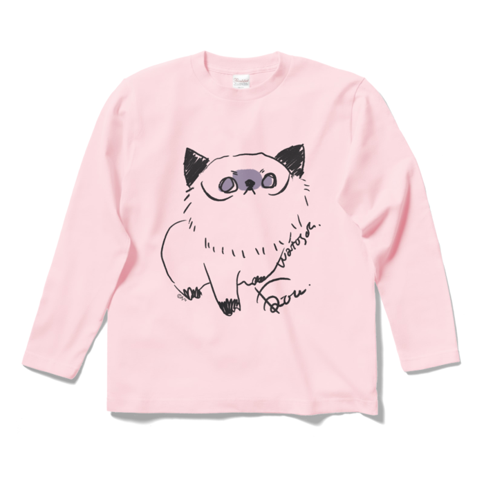 ワトソンロングスリーブTシャツ ライトピンク - S