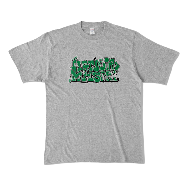 夏色まつり　誕生日記念Tシャツ　LOGO（グレー） カラーTシャツ - XL - 杢グレー (濃色)の公式画像