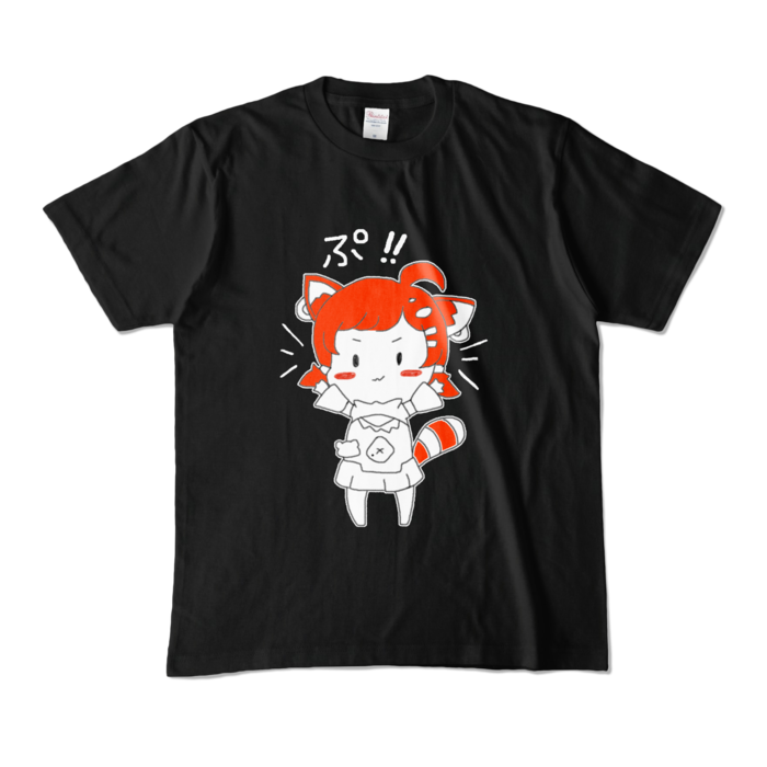カラーTシャツ - M - ブラック