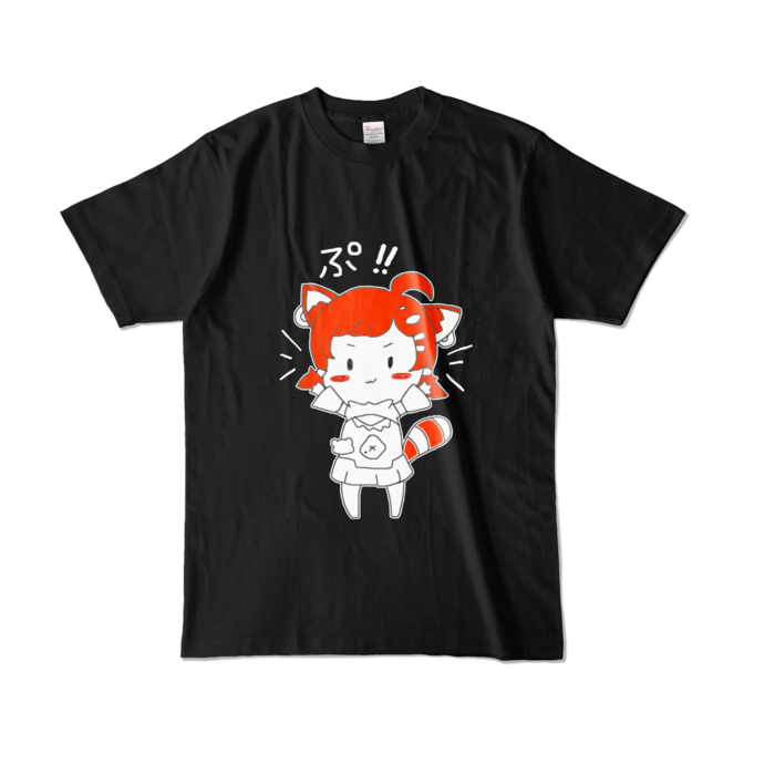 カラーTシャツ - L - ブラック