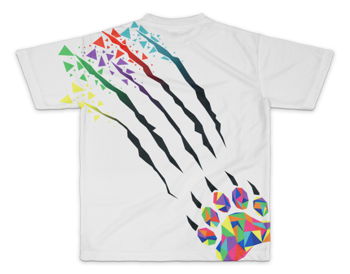 本間ひまわり フルグラフィックTシャツ