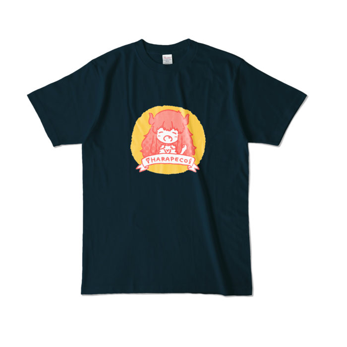 カラーTシャツ - L - ネイビー