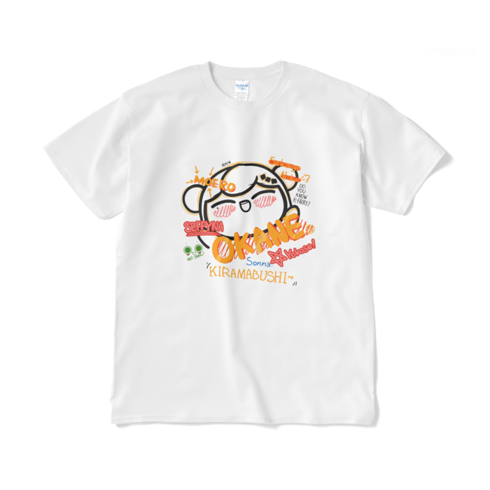 セフィナ オリジナルTシャツ らくがきメカフィナ - ホワイト -XLの公式画像